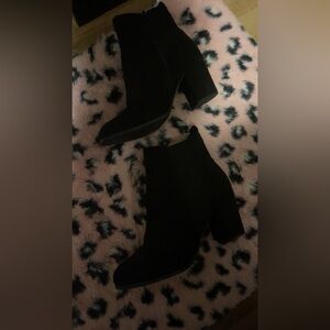 Pierre Dumas Black Ankle Booties